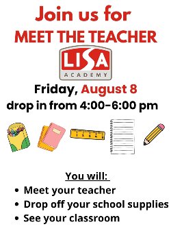 Meet the teacher graphic